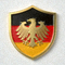 德国国家队队徽 - 黑红金三色盾牌与雄鹰图案